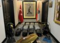 Mersin Limanı'nda geminin altına gizlenmiş 350 kilo kokain ele geçirildi