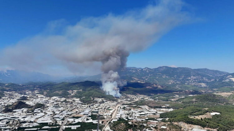 Kumluca’da orman yangını şüphelisi tutuklandı