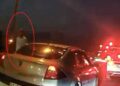 ‘Başkomiserim’ diyerek tartıştığı sürücüden ehliyet ve ruhsat isteyen şüpheli, market çalışanı çıktı