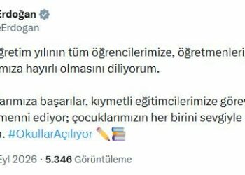 Emine Erdoğan'dan yeni eğitim öğretim yılı mesajı