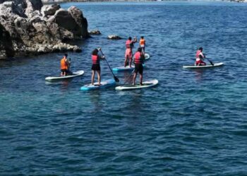 SUP boardda keyif kadar risk de büyük