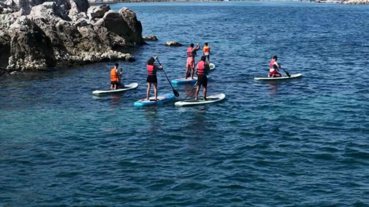 SUP boardda keyif kadar risk de büyük