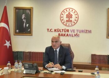 Bakan Ersoy, Filistin Kültür Bakanı Hamdan ile görüştü