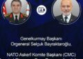 Genelkurmay Başkanı Bayraktaroğlu, NATO Askeri Komite Başkanı ile görüştü