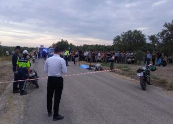 Manisa’da kamyonetle çarpışan motosikletin sürücüsü öldü