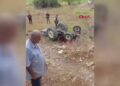 Devrilen traktörün altında kalan öğretmen hayatını kaybetti
