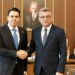 KKTC Cumhurbaşkanı Erhürman, TİKA Başkanı Eren'i kabul etti