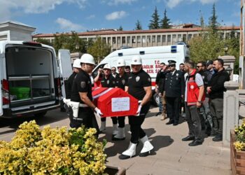 Kazada şehit olan polis memurunun cenazesi Giresun'a gönderildi