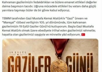İletişim Başkanı Duran'dan, 'Gaziler Günü' mesajı