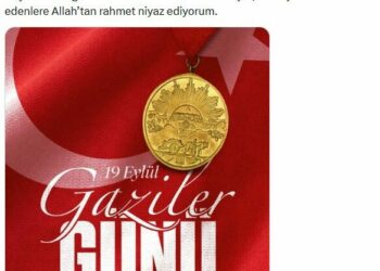 Cumhurbaşkanı Erdoğan: Tüm gazilerimizin ve ailelerinin Gaziler Günü'nü tebrik ediyorum