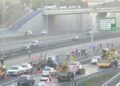 İstanbul’da bisiklet yarışı nedeniyle FSM Köprüsü'nde Ankara yönü trafiğe kapatıldı