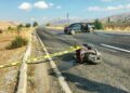 Otomobil ile çarpışan motosikletin sürücüsü öldü