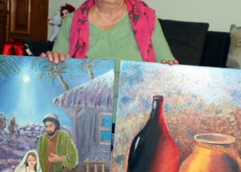 Çocukluk hayali resmi, 65 yaşından sonra tuvale taşıdı