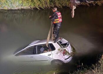 Tokat'ta otomobil sulama kanalına uçtu: 2 ölü