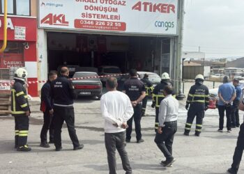 Oto LPG dönüşüm servisinde patlama: 5 yaralı