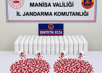 Kırsal alana gizlediği 12 bin 450 sentetik hapla ele geçirilen şüpheli tutuklandı