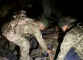 Mehmetçik'ten 'deprem tatbikatı'