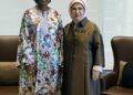 Emine Erdoğan, Sierra Leone Devlet Başkanı’nın eşi Fatima Maada Bio ile görüştü