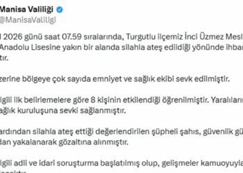 Manisa'da okulun önünde ateş açıldı; 8 yaralı