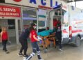 Hafif ticari araç ile çarpışan motosikletin sürücüsü ağır yaralandı