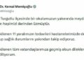 Bakan Memişoğlu: 11 yaralımızın sağlık durumlarını takip ediyoruz