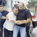 Arnavutköy'de yağış nedeniyle kayganlaşan yola devrilen kamyona hafriyat aracı çarptı; 2 yaralı