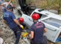 Uçuruma yuvarlanan otomobilin sürücüsü öldü