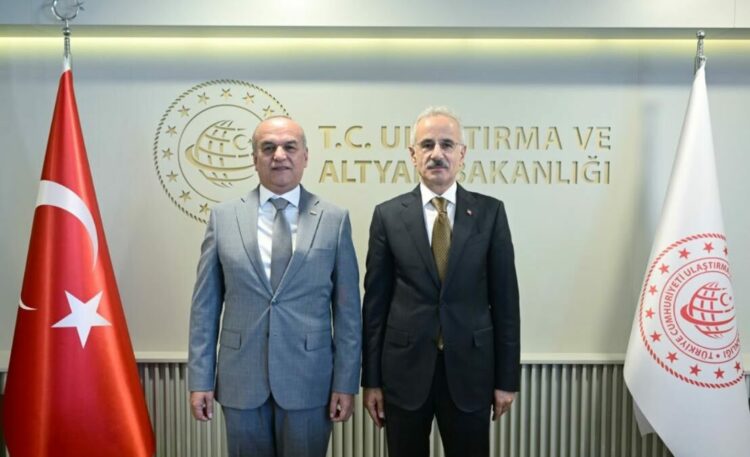 Bakan Uraloğlu, Tacikistan'ın Ankara Büyükelçisi İmomi'yi kabul etti