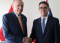 Cumhurbaşkanı Erdoğan, İngiltere Başbakanı Burnham ile bir araya geldi / Geniş haber