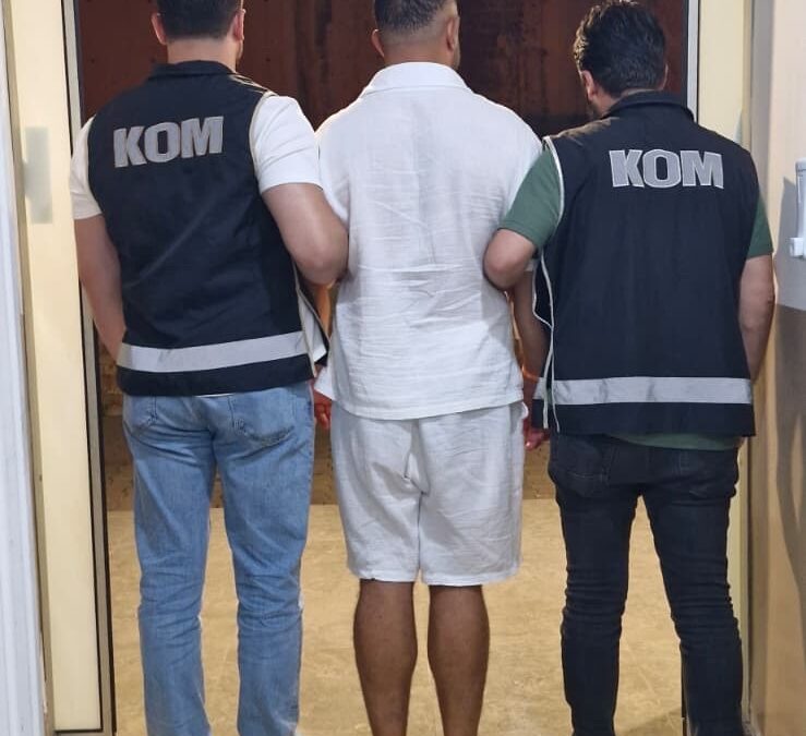Rus makamlarınca aranan Azerbaycan uyruklu şüpheli Marmaris’te yakalandı