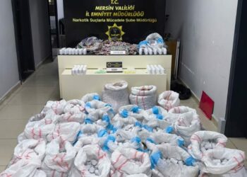 Minibüsten çıkan binlerce hapa 2 tutuklama