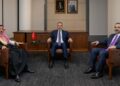 Bakan Fidan, Türkiye-Suriye-Suudi Arabistan Üçlü Dışişleri Bakanları toplantısına ev sahipliği yaptı