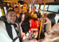 Dolmuş, gelin arabası oldu