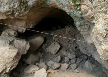 86 bin yıllık İnkaya Mağarası'nda en büyük girişin bulunduğu güney ağzı kazılıyor