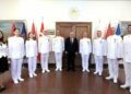 Bakan Güler, Deniz Kuvvetleri Komutanı Tatlıoğlu ile bir araya geldi