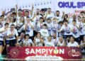 Namağlup Türkiye şampiyonu devlet okulu basketbol takımı, yeni sezon için sahada