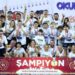 Namağlup Türkiye şampiyonu devlet okulu basketbol takımı, yeni sezon için sahada
