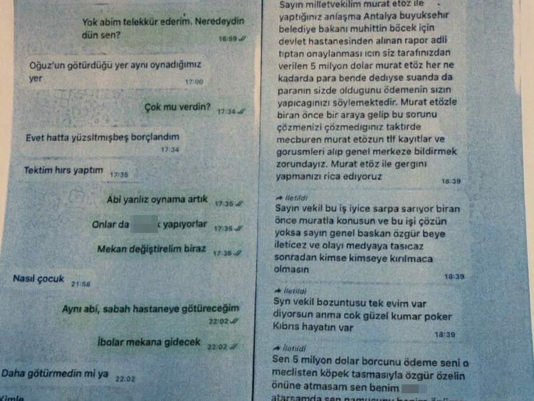 Uyuşturucu ve fuhuş soruşturması şüphelisinin dijital incelemesinde 'iş takibi' yazışması