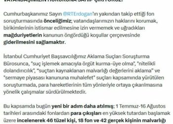 Fon soruşturmasında mal varlıklarını dondurma kararı