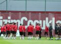 A Milli Futbol Takımı, İtalya maçı hazırlıklarına başladı