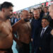 Cumhurbaşkanı Erdoğan, Yağlı Güreş Cumhurbaşkanlığı Kupası final mücadelelerini izledi