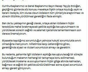 AK Parti'li Kaya: Tüm görevlerimden affımı Sayın Genel Başkanımızdan istedim