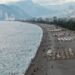 Antalya'da deniz suyu havadan sıcak