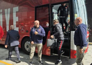A Milli Futbol Takımı, Bursa'ya geldi