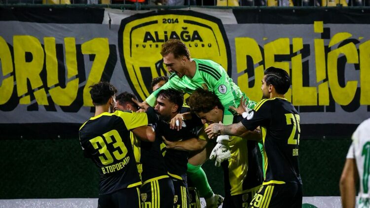 Aliağa FK'da son dakika coşkusu