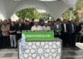 Babasının kucağındayken üzerine kaya parçası düşen Kaan, toprağa verildi