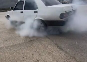 Otomobiliyle drift atıp, görüntüleri sanal medyada paylaşan sürücüye 165 bin TL ceza