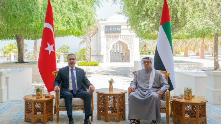Bakan Fidan, Birleşik Arap Emirlikleri'nde