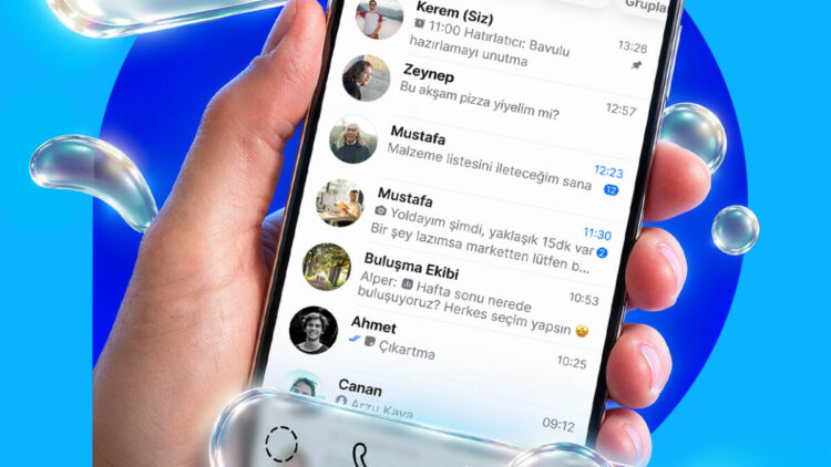BiP, iPhone için Liquid Glass arayüzünü kullanıma sundu