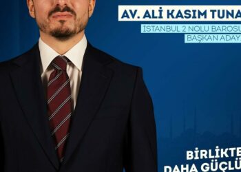 Av. Ali Kasım Tuna İstanbul 2 Nolu Barosu Başkanlığı için adaylığını açıkladı
